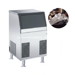 آلة صنع الثلج التجارية ذات السعة العالية من الفولاذ المقاوم للصدأ
