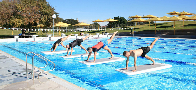 نفخ اليوغا حصيرة9