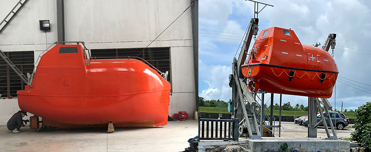 قارب النجاة المغلقة80