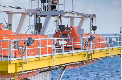 منصة نوع قارب النجاة