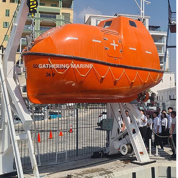 حصن الحياة البحرية: مقدمة موجزة عن قوارب النجاة المغلقة بالكامل من SOLAS