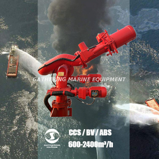 600-2400 م مراقبة الحريق لنظام مكافحة الحرائق الخارجي البحري FIFI مع شهادة CCS BV ABS