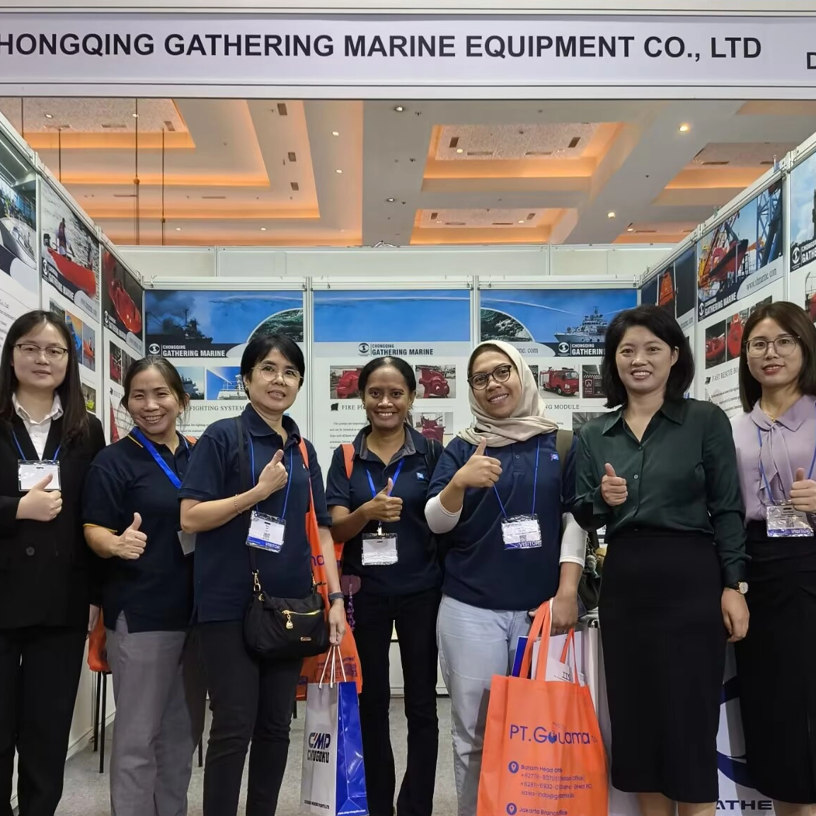 معرض إندونيسيا البحري الدولي لعام 2025 - يعرض قوتنا المهنية في مجال المعدات البحرية