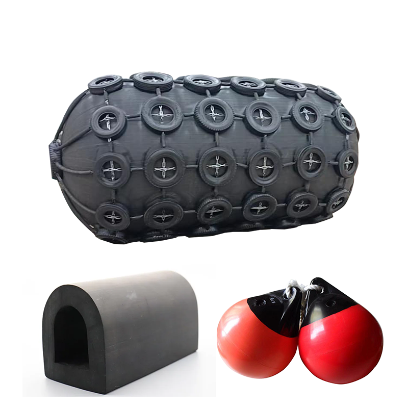  تعزيز سلامة السفن وأمن الموانئ باستخدام أنواع مختلفة من المصدات البحرية