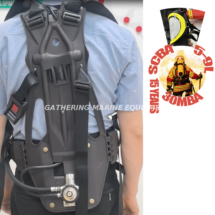 احتياطية 5L / 6L / 6.8L أسطوانة الهواء المضغوطة لجهاز التنفس المكتئب بالهواء التنفس الذاتي