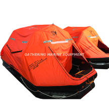 طوف نجاة قابل للنفخ ذاتي التصحيح SOLAS Liferaft