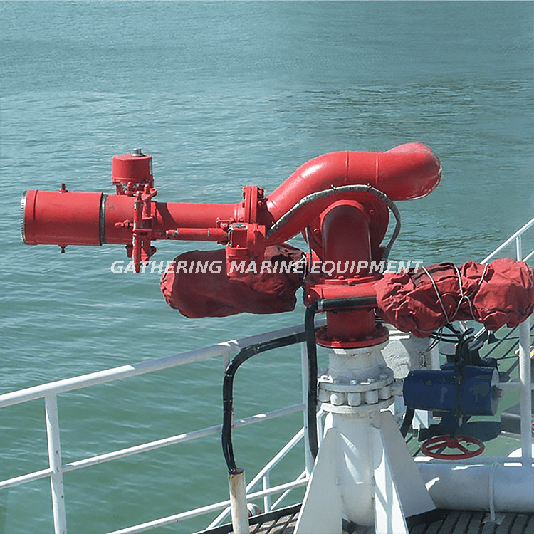 600-2400 م مراقبة الحريق لنظام مكافحة الحرائق الخارجي البحري FIFI مع شهادة CCS BV ABS